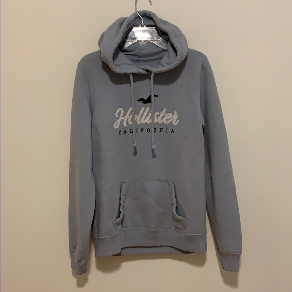 baby blue hollister sweatshirt